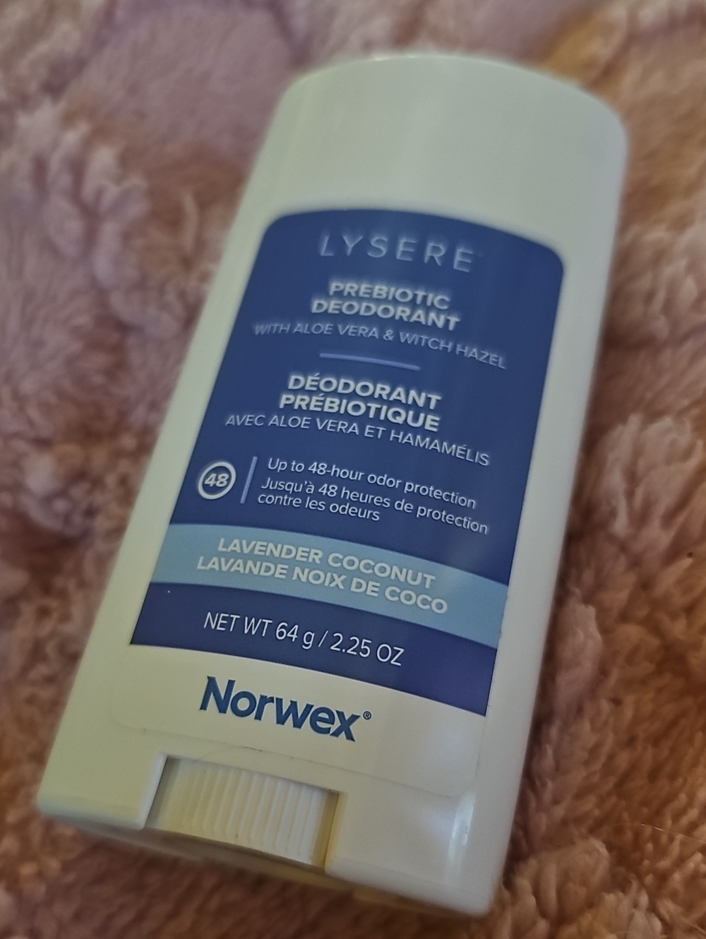 Norwex Lysere Prebiotic Deodorant - Lavender Coconut